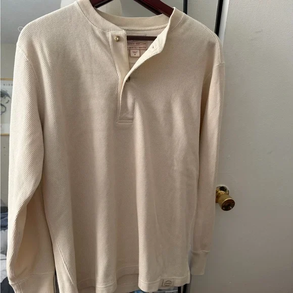 Filson Cream Long-Sleeve thermal Shirt - Picture 1 of 2
